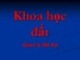 Bài giảng Khoa học đất (Ngành Quản lý đất đai) - Chương 1: Giới thiệu chung