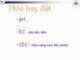 Bài giảng Khoa học đất (Ngành Quản lý đất đai) - Chương 6 (1): Hóa học đất
