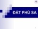 Bài giảng Khoa học đất (Ngành Quản lý đất đai) - Chương 9 (2): Đất phù sa