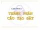 Bài giảng Khoa học đất (Ngành Quản lý đất đai) - Chương 4 (1): Thành phần cấu tạo đất