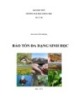giáo trình bảo tồn đa dạng sinh học (1) (1)