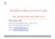 Bài giảng Hệ thống thông tin địa lý (GIS) - Chương 2: Hệ thống tham chiếu không gian