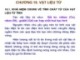 Bài giảng Vật liệu điện và cao áp: Chương 10 - Ngô Quang Ước