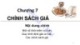 Bài giảng Marketing căn bản - Chương 7