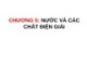 Bài giảng Dinh dưỡng học: Chương 5 - Hồ Xuân Hương