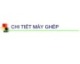 Bài giảng Chi tiết máy: Chương 2 - TS. Nguyễn Xuân Hạ