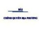 Bài giảng Luật hiến pháp Việt Nam: Bài 10 - ThS. Phan Nguyễn Phương Thảo