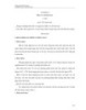 Công nghệ chế tạo máy - Chương 9: Hàn và cắt kim loại