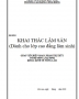 bg. Khai thác lâm sản