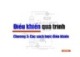 Bài giảng Điều khiển quá trình - Chương 3: Các sách lược điều khiển