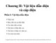 Bài giảng Vật liệu điện: Chương 2 (Phần 1)  - TS. Nguyễn Văn Dũng
